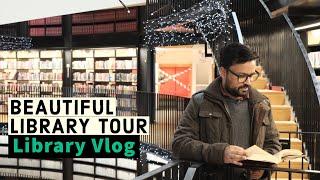 Beautiful library tour | Birmingham Library Vlog