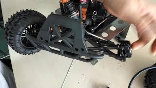 THUNDER RC Car - How to Install the Front Lower Suspension Arm TH-2020