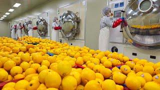 The hidden technology of mass production of lemon powder will be unveiled for the first time