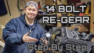 14 Bolt Axle Regear And Locker Install - JK 1 Ton Swap Video Series