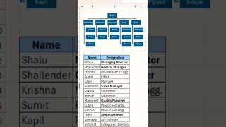 Mastering Hierarchy Charts in Excel Tutorial! #ExcelTutorial #HierarchyChart #DataVisualization