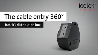 Split 360° cable entry system for cables with and without connectors | DB Distribution Box | icotek