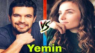 Cansu Tuman & Can Verel (Yemin) Turkish Actor & Actress Images Comparison (2021)