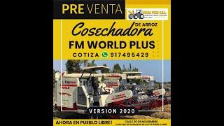 COSECHADORA FM WORLD PLUS - VERSIÓN 2020