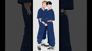 BTS NamJin Edition - Rating BTS fan arts and edits #shorts