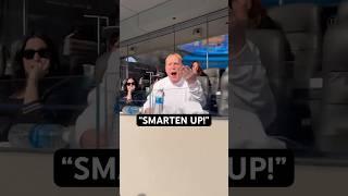 Raiders owner Mark Davis yells at fans  (via Mrruba_HP/TT)