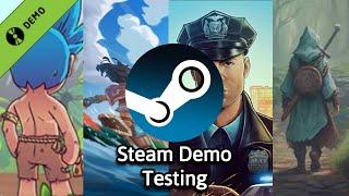 Free Steam Demo Testing! #demo #livestream