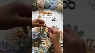#shorts #wip #crochet #crocheting #flowers #crochetbag #handmade #tejer  #diy