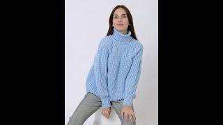 Джемпер Aim Clothing S_301_PHR_177 blue sky (размер One)