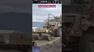 ️ Powerful MRAP in Action  #shorts