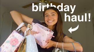 This BIRTHDAY HAUL Was INSANE  | Angelica Rose