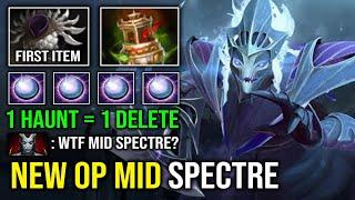 NEW OP MID SPECTRE Against QOP First Item BM Spirit Vessel 1 Haunt = 1 Delete Max Desolate Dota 2