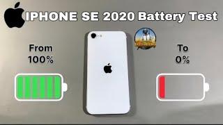 iPhone SE 2020 battery test in 2024 |PUBG MOBILE BGMI KR|