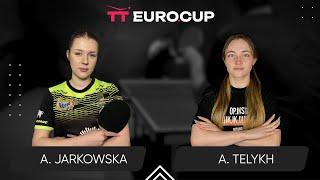 13:15 Aleksandra Jarkowska - Anastasiia Telykh 11.10.2024 TT Euro.Cup Final Women Star. TABLE 3