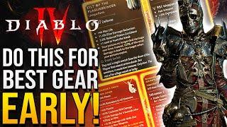 Diablo 4 - Watch This Before Playing & How To Best Gear Up  | Diablo 4 Tips & Tricks