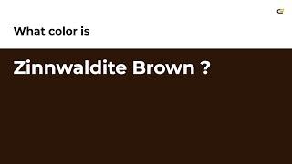 Zinnwaldite Brown color #2c1608 hex color - Brown color - Cool color 2c1608