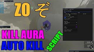 roblox ZO ぞ  script 2 (kill aura,auto kill, noclip,fly)(pastebin 2022)