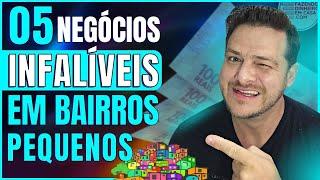 5 Melhores Ideias de Negócios Para Abrir em Bairro Pobre e Pequeno (COM POUCO DINHEIRO)