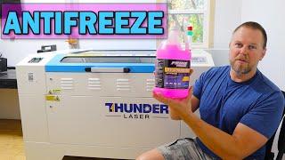 Thunder Laser Antifreeze - Prevent your CO2 laser from Freezing this Winter