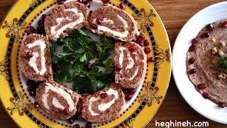 Red Bean Roulette Recipe - Armenian Cuisine - Heghineh Cooking Show