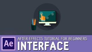 After Effect Interface - Tutorial for beginners (CC2015)