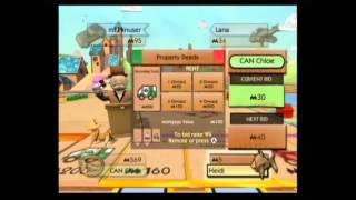 Monopoly Gameplay (Wii) with girls