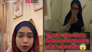 ria ricis, viral siaran langsung pipis di toilet, di hujat para netizen AMBON CHANEL