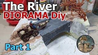 Costruire il Diorama di un fiume con rocce ed effetto acqua - Prima parte