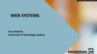 Web systems   Introduction