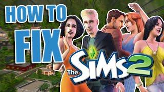 FINALLY Stop The Sims 2 Pink Flashing and Crashing 2024