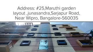 NEW LIFESTYLE LUXURY PG FOR LADIES NEAR WIPRO SARJAPUR ROAD BANGALORE - PGSPGS.COM