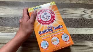 Unboxing ARM & HAMMER Pure Baking Soda