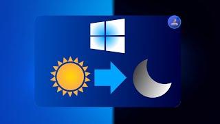 Тёмная тема в Windows 10 без активации