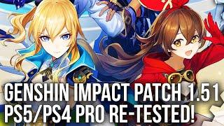 Genshin Impact Patch 1.51 PS5/PS4 Pro Re-Test! - A Revolution For Performance?