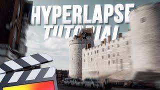 HOW TO HYPERLAPSE - FINAL CUT PRO