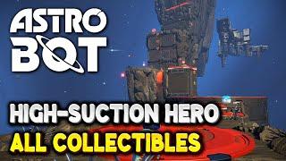 Astro Bot HIGH SUCTION HERO 100% Guide | All Collectible Locations (All Bots & Puzzle Pieces)