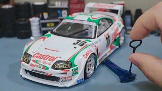 Castrol TOM's Toyota Supra GT Model Car Full Build Step By Step