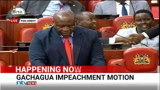 DP Gachagua impeachment motion tabled | FULL VIDEO