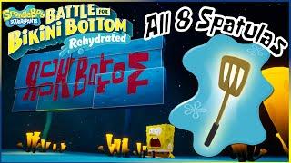 Rock Bottom - All Golden Spatulas | SpongeBob Battle for Bikini Bottom - Rehydrated