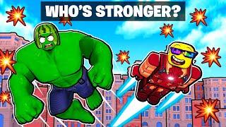 HULK vs IRONMAN In SUPER POWER TYCOON