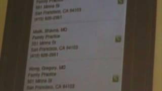 WebMD Demo at Health2.0 Conference in San Francisco