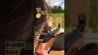 First Place Winner at Shooting Competition with Random Randy