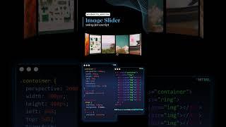 I have Created Image Slider using Html/Css/Js️