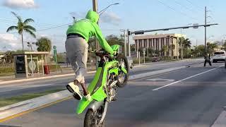 TEST RIDING 2020 KX450F IN TRAFFIC "HANDLES PRETTY GOOD"