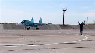 Russian Su-34 arrival at Chelyabinsk