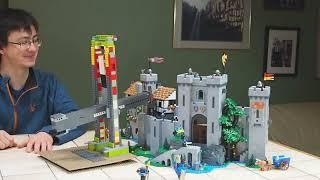 LEGO Lion Knights' Castle Strength Test