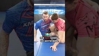 Quick BUTTERFLY SWEEP tip  #bjj #brazilianjiujitsu #jiujitsu #grappling