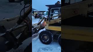 МКСМ 800, уборка снега (snow cleaning again)