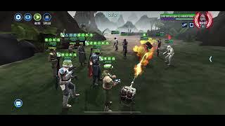 Saw special mission on Kashyyyk w/Luthen FULL AUTO - SWGOH Rise of the Empire ROTE (mods at the end)