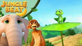 Where'd the Water GO!? | Hot Stuff | Jungle Beat: Munki & Trunk | Kids Cartoon 2024